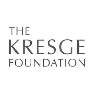 Black text on white background reads "The Kresge Foundation.