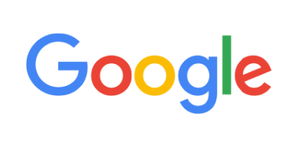 Google logo, featuring the name "Google" in colorful letters.