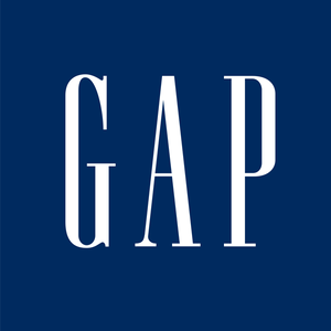 GAP logo with white text on a dark blue background.